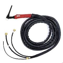 Горелка AURORA TIG 18 320A(100%) M12x1, 1/4G, 3/8G, 8m-вода (без управляющих разъемов), артикул 12159 миниатюра