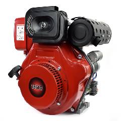 Двигатель дизельный REDVOLT 186FAE Q-тип, эл. запуск 25.4*88.0, артикул 186FA-Q-E миниатюра