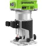 Фрезер аккумуляторный GREENWORKS G24RO, 24V, б/щет, 10000-30000 об/мин, цанги 6 / 6,35 / 8 мм, ход 20 мм, без АКБ и ЗУ, артикул 3502507 миниатюра