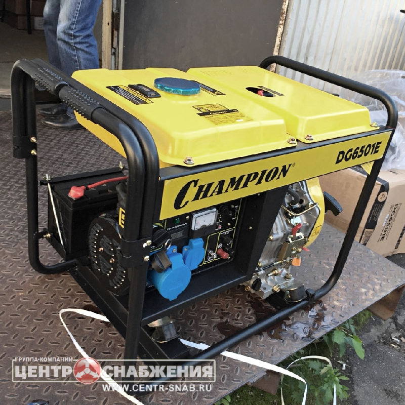 Наши отгрузки: дизель-генераторы CHAMPION