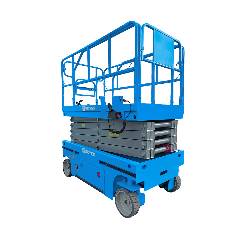 Подъемник самоходный ножничный с выдвижной платформой SKYER PL1425 li-ion, артикул PL1425 li-ion миниатюра