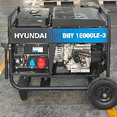 Генератор дизельный 13 кВт HYUNDAI DHY 16000LE-3 миниатюра