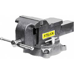 Тиски слесарные STALEX Горилла, 125 х 100 мм., 360°, 11,0 кг.. артикул M50D миниатюра