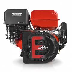 Двигатель REDVOLT R420R Q-тип, вал D=25,4 / L=88,5, эл.старт, катушка 5А, артикул R420E-Q миниатюра