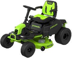 Трактор садовый аккумуляторный GREENWORKS GC82LT107, 82V, без АКБ и ЗУ, артикул 7404507 миниатюра