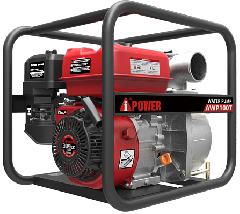 Мотопомпа бензиновая для грязной воды A-iPOWER AWP100T, артикул 30241 миниатюра
