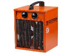 Нагреватель воздуха электр. ECOTERM EHC-02/1C (кубик, 2 кВт, 220 В, термостат, 2 года гарантии) миниатюра