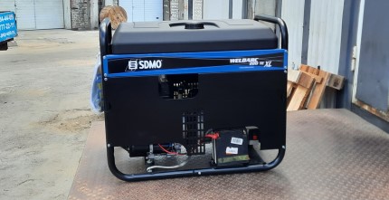 Наши отгрузки: сварочные генераторы SDMO (Франция).