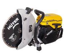 Бензорез HUTER GC-7414 в комплекте с диском в кейсе, артикул 74/8/1 миниатюра