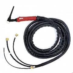 Горелка AURORA TIG 18 320A(100%) M12x1, 1/4G, 3/8G, 4m-вода (без управляющих разъемов), артикул 12158 миниатюра