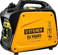 Генератор инверторный 1200 Вт STEHER GI-1500 миниатюра