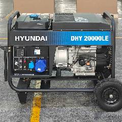 Генератор дизельный 15 кВт HYUNDAI DHY 20000LE миниатюра
