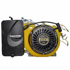 Двигатель REDVOLT R420-L2 короткий конус, электростарт L=54,45 мм, артикул R420E-G3 миниатюра