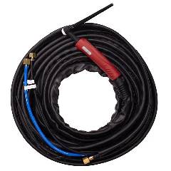 Горелка AURORA TIG 20 250A(100%) M12x1, 1/4G, 3/8G, 8m-вода (без управляющих разъемов), артикул 12161 миниатюра