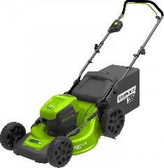 Газонокосилка аккумуляторная GREENWORKS GD60LM46HP, 60V, 46 см, бесщеточная, без АКБ и ЗУ, артикул 2502807 миниатюра