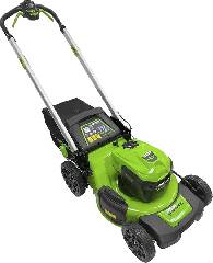 Газонокосилка аккумуляторная GREENWORKS GD40LM48SP, 40V, 48 см, самоходная, бесщеточная, без АКБ и ЗУ, артикул 2517407 миниатюра