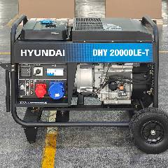 Генератор дизельный 15 кВт HYUNDAI DHY 20000LE-T миниатюра