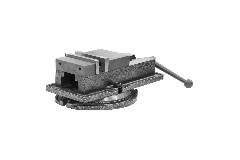 Тиски станочные STALEX QM16200 с поворотным основанием, ширина губок 200 мм, артикул QM16200 миниатюра