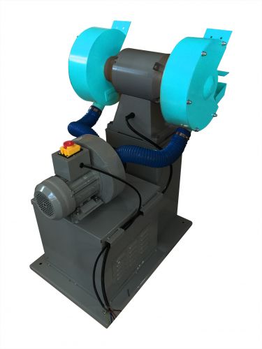 Станок двухдисковый шлифовальный с пылесосом AURA NM-300DC, артикул 60300300 изображение