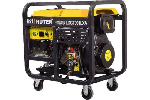 Генератор дизельный 5,5 кВт HUTER LDG 7000LXА, артикул 64/2/8 изображение