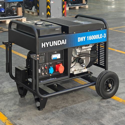 Генератор дизельный 13 кВт HYUNDAI DHY 16000LE-3 изображение