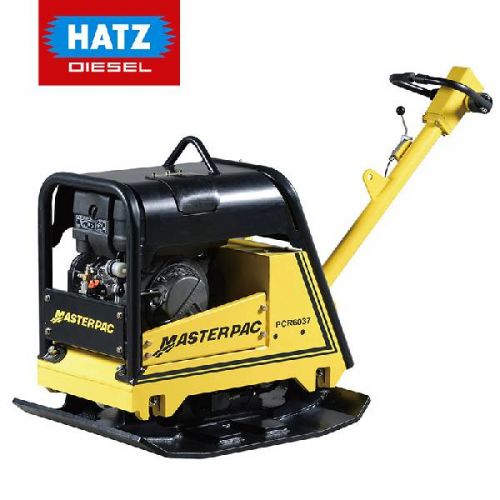 Виброплита дизельная 290 кг MASTERPAC PCR6037A реверсивная (двигатель HATZ)  изображение