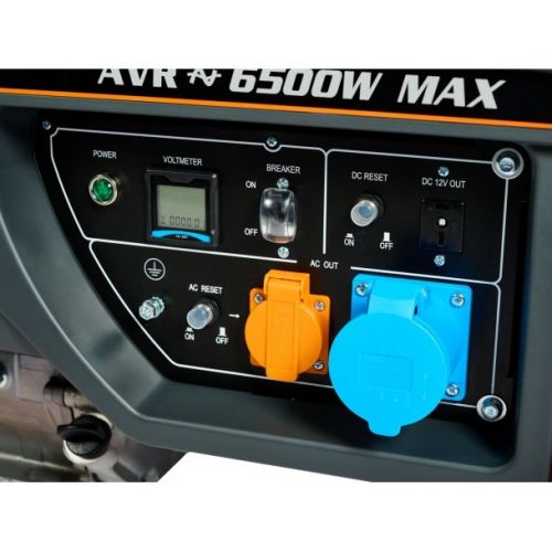 Бензогенератор VILLARTEC GG7300С, 5.8/6.3 кВт, артикул 2102740000               изображение