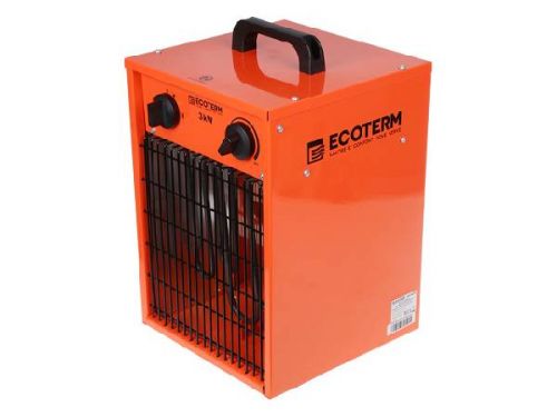 Нагреватель воздуха электр. ECOTERM EHC-03/1E (кубик, 3 кВт, 220 В, термостат) изображение