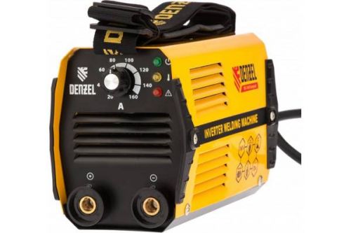 Аппарат дуговой сварки инверторный DENZEL DS-160 Compact, 160 А, ПВ, артикул 94371 изображение