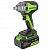 Гайковерт ударный аккумуляторный GREENWORKS GD24IW400, 24V,б/щет,1/2'', 400Нм, 1х4Ач, ЗУ, кор, артикул 3802907CUB миниатюра