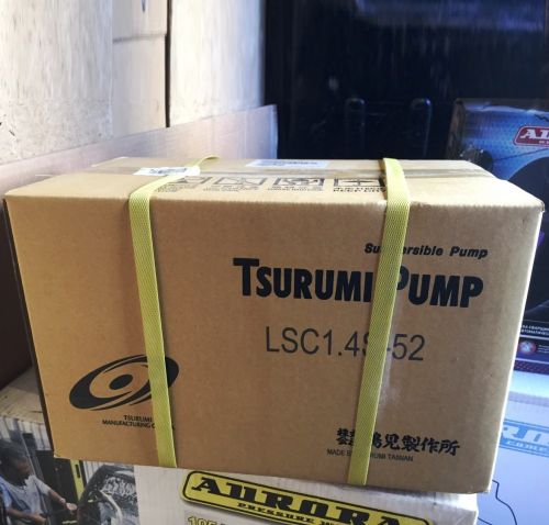 Насос дренажный осушающий TSURUMI LSC1.4S-52 для откачки насухо изображение
