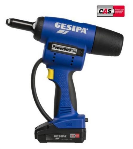 Заклепочник аккумуляторный профессиональный GESIPA PowerBird Pro Gold Edition with CAS, Ges 1679666, М00019361 изображение