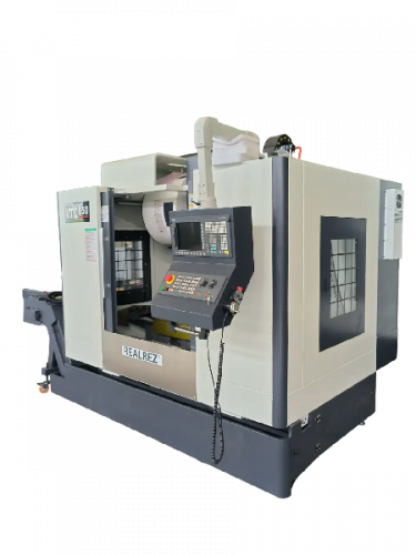 Центр фрезерный обрабатывающий с ЧПУ REALREZ VMC850 (4-ая ось + конвейер + Fanuc Oi-MF tf plus), артикул VMC850 (4-ая ось + конвейер + Fanuc Oi-MF tf plus) изображение