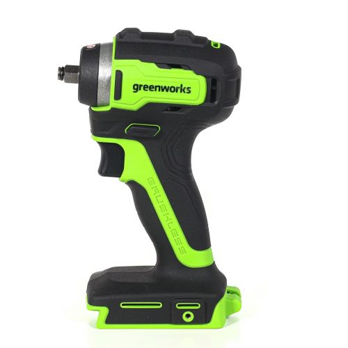 Гайковерт ударный аккумуляторный GREENWORKS G24IW200, 24V,б/щет,3/8'', 200Нм, без АКБ и ЗУ, артикул 3803607 изображение