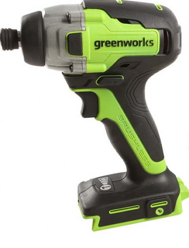 Дрель-шуруповерт аккумуляторная GREENWORKS DD350, 24V, б/щет, 27/50 Нм, 0-500 / 0-1900 об/мин, 13мм, 1х2Ач, ЗУ, артикул DD350CUA изображение