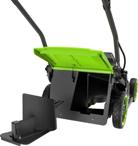Газонокосилка аккумуляторная GREENWORKS GD24X2LM361, 2х24V, 36 см, бесщеточная, без АКБ и ЗУ, артикул 2520707 изображение