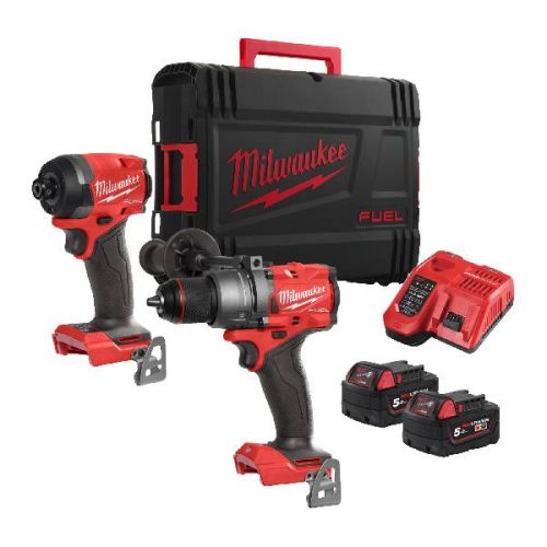 Набор аккумуляторных инструментов MILWAUKEE M18 FPP2A3-502X (дрель+винтоверт), артикул 4933480873 изображение