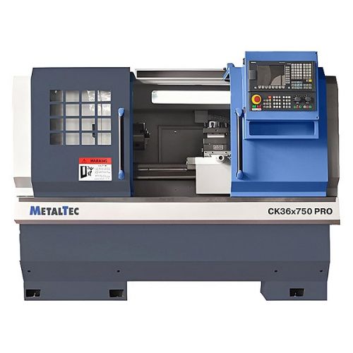 Станок токарный METALTEC CK 36x750 Pro Siemens808DA/5,5 кВт/6-ти поз. револьверная головка, артикул МК 347937, МК 410813 изображение