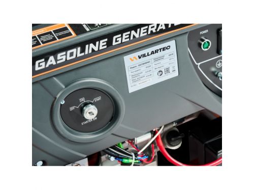 Генератор бензиновый VILLARTEC GG7300ЕВС и блок автоматического запуска генератора 10кВт, артикул 2102750100к изображение