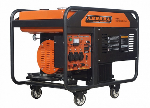 Бензогенератор AURORA AGE 12000 DZN PLUS с блоком автоматики АВР, артикул 14687 изображение