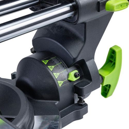 Пила торцовочная аккумуляторная GREENWORKS GD24MS216, 24V, б/щ, 4800 об/мин, 216x30мм, рез 65х310мм, 1х2Ач, ЗУ, артикул 1501707UA изображение