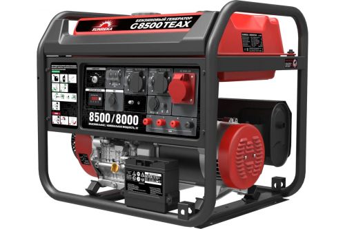 Генератор бензиновый 8,5 кВт SUNREKA G8500TEAX, артикул 211011 изображение