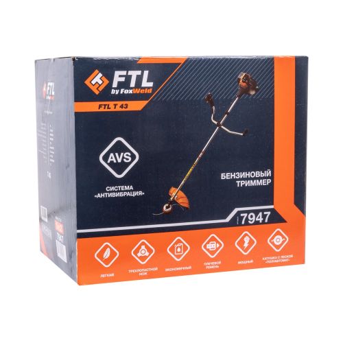 Триммер бензиновый FOXWELD FTL T 43, артикул 7947 изображение