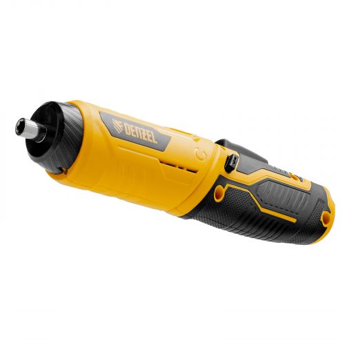 Отвертка аккумуляторная DENZEL CSH-3.6, 54 биты, Li-Ion, 3,6 В, артикул 26004 изображение