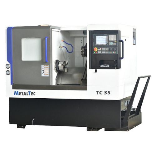 Станок токарный с ЧПУ METALTEC  ТС 35 (Профи/8-ми поз.револьверная голова/стружечный конвейер/деталеуловитель), артикул МК 352929 изображение