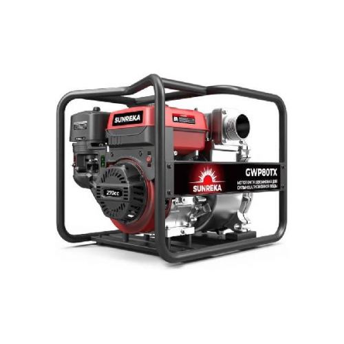 Мотопомпа бензиновая SUNREKA GWP80TX, артикул 215008 изображение