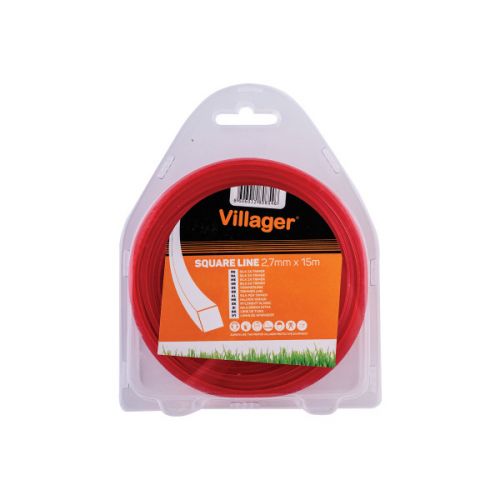 Леска нейлоновая для триммера VILLAGER RED LINE 3, артикул 034055 изображение