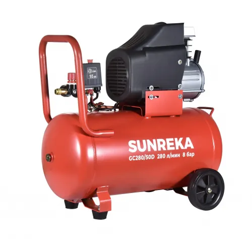 Компрессор поршневой масляный SUNREKA GC280/50D, артикул 216004 изображение