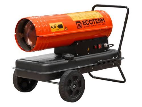 Пушка тепловая дизельная ECOTERM DHD-201W прямой нагрев (20 кВт, 595 куб.м/час) изображение