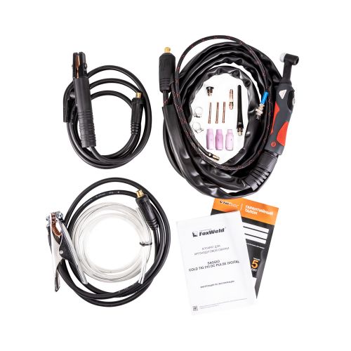 Аппарат аргонодуговой сварки FOXWELD SAGGIO COLD TIG 210 DC PULSE DIGITAL, артикул 9250 изображение